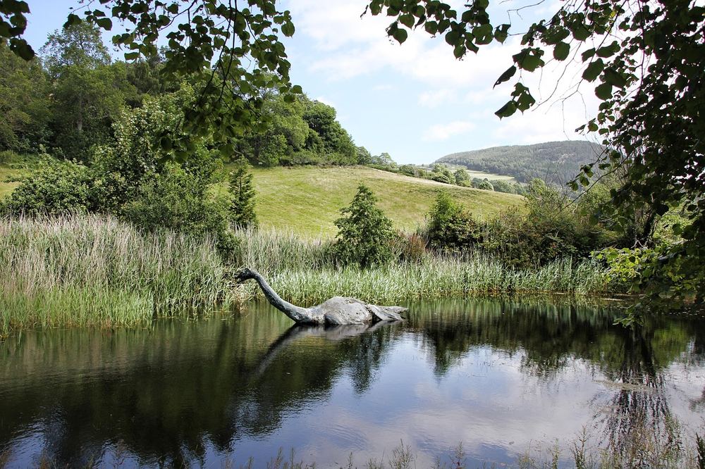 Loch Ness in the Scottish Highlands