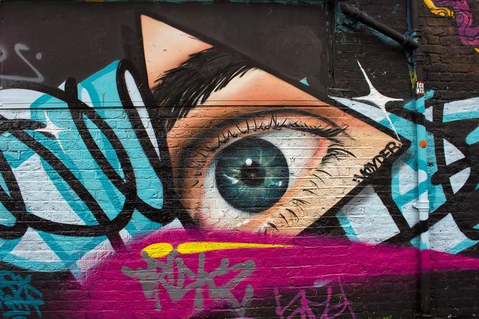 Street art in Shoreditch, London