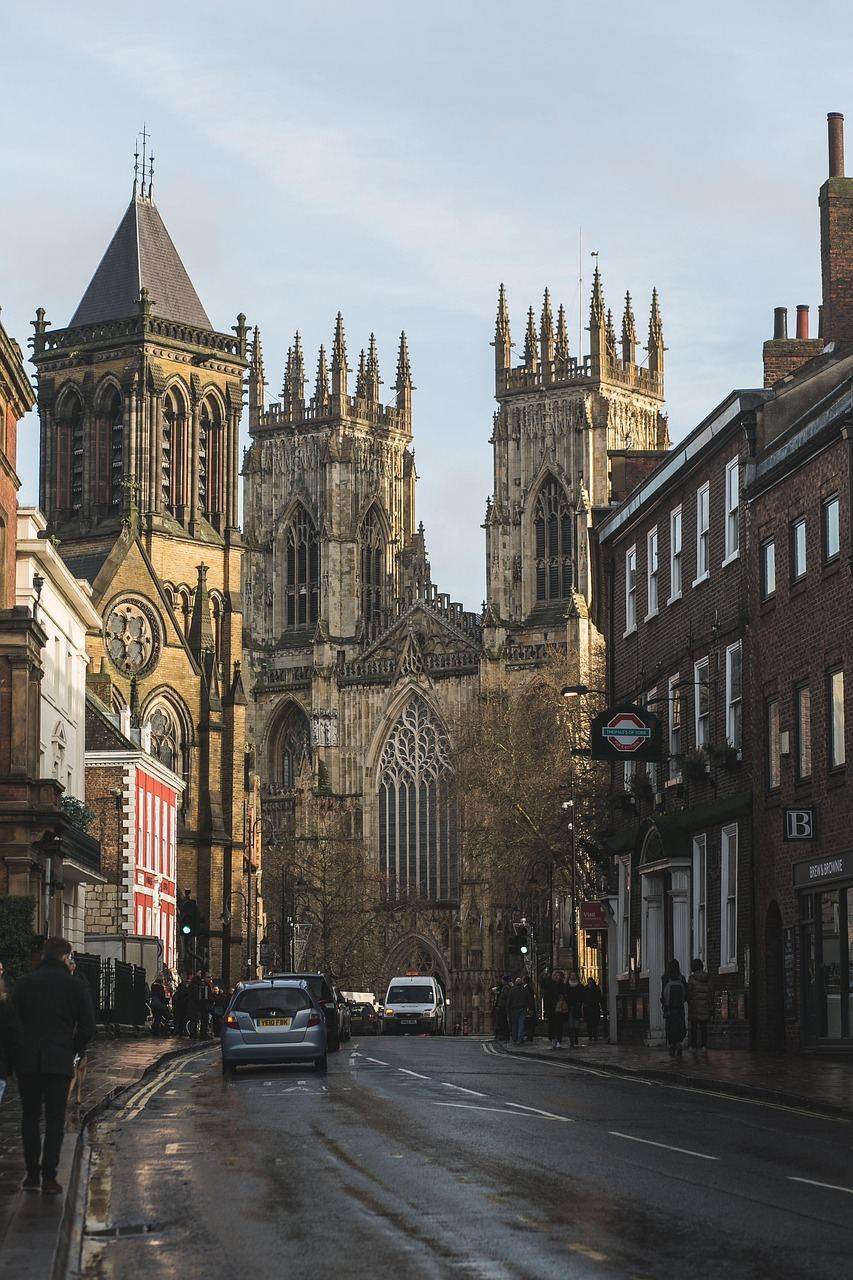 York Minster cathedral in Yorkshire, England